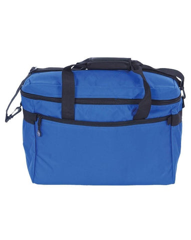 Bluefig Project Bag- Cobalt Blue Includes Embroidery Arm Custom Foam Inserts for Small Embroidery Units